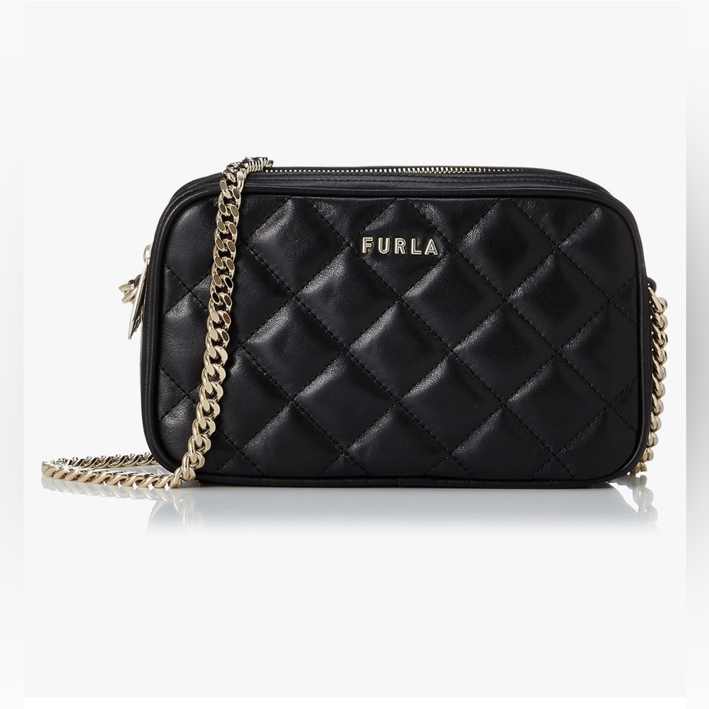 Furla LI Mini Crossbody in Black
